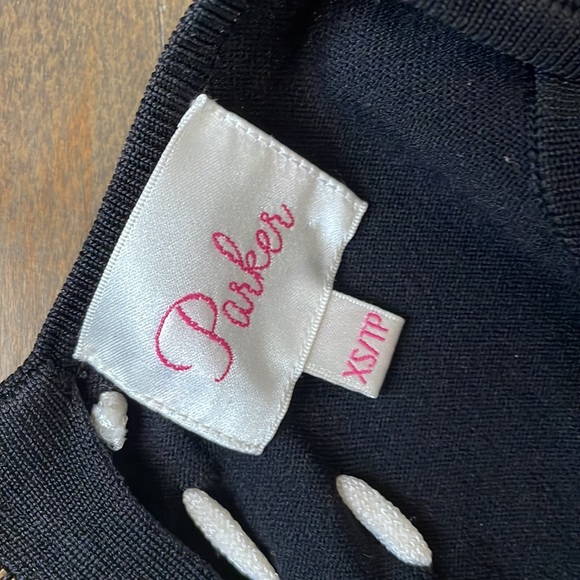 Parker xs black and white dress - Picture 3 of 3